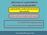 برنامه توسعه مهارت های زبان تخصصی در حیطه های اپیدمیولوژی، پزشکی مبتنی بر شواهد ( Evidence synthesis and global health agendas)